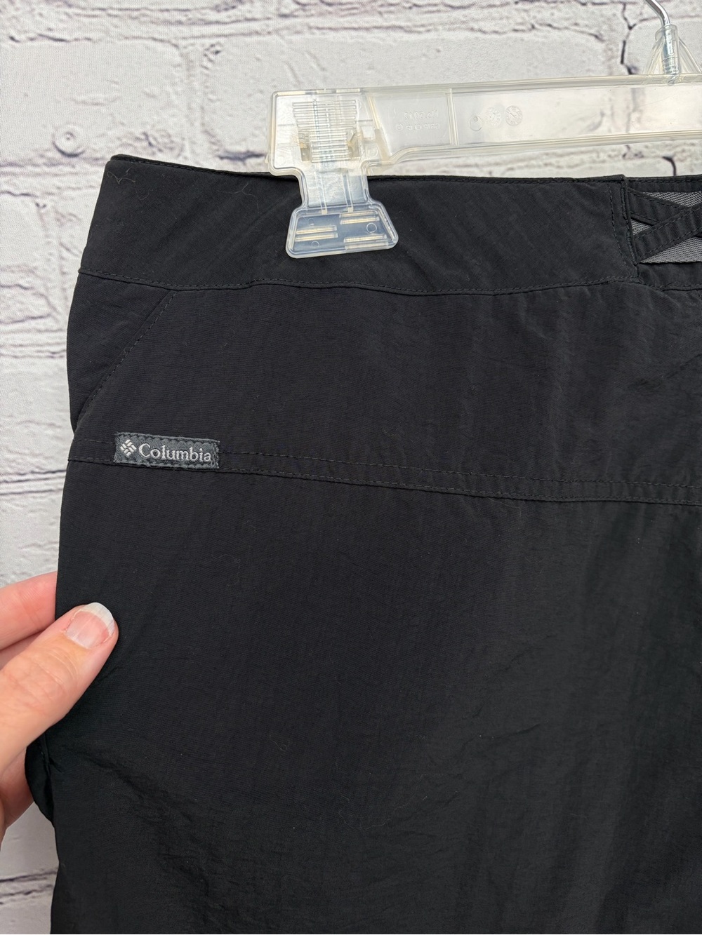 Columbia ‘Cross On Over’ Omni-Shade Omni-Wick Belted Cargo Shorts Black Sz M - Picture 9 of 16